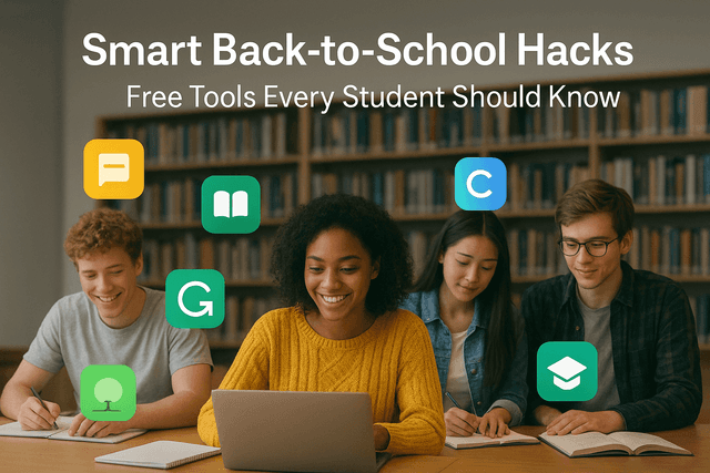 Smart Back-to-School Hacks: Free Tools Every Student Should Know