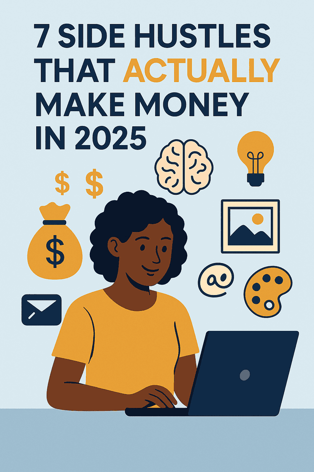 7 Side Hustles That Actually Make Money in 2025
